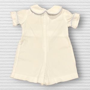 Hannah Kate | White |  Shortall | Romper